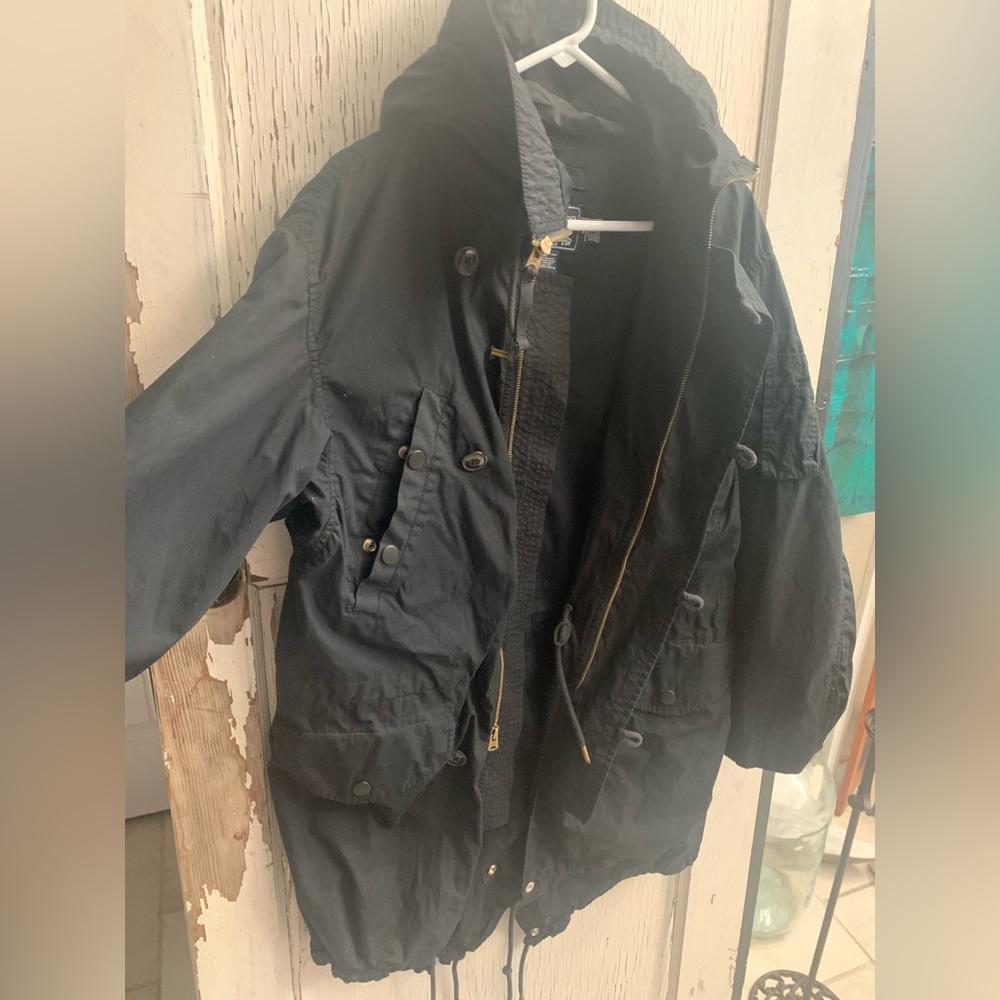 AMERICAN LIVING BLACK‎ WOMENS COAT - Picture 6 of 7
